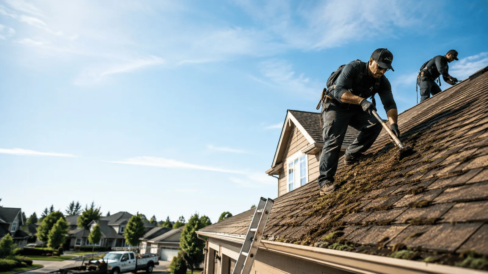 Roof Moss Removal in Lexington, OR near me